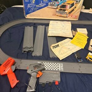 Ideal TCR Jam Truck'n Speedway slotless track set in original box not tested